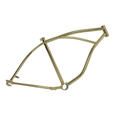 26" Frame Beach Cruiser Gold