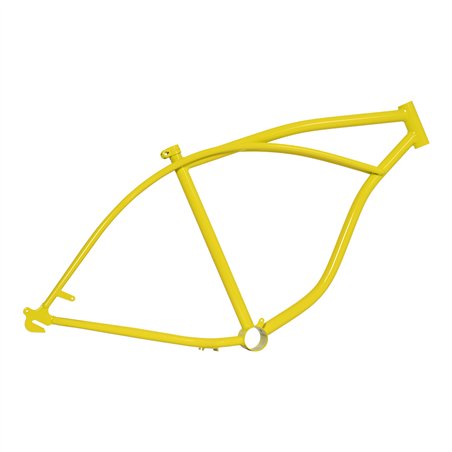 26" Frame Beach Cruiser Yellow