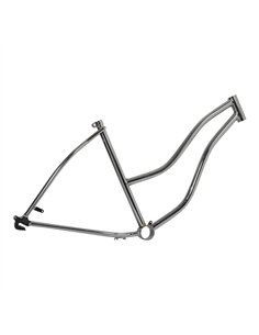 26" Frame Lady Beach Cruiser Chrome