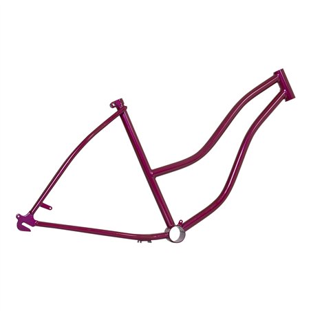 26" Frame Lady Beach Cruiser Hot Pink