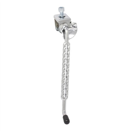 Kickstand Center Double Square Twisted 8" Chrome