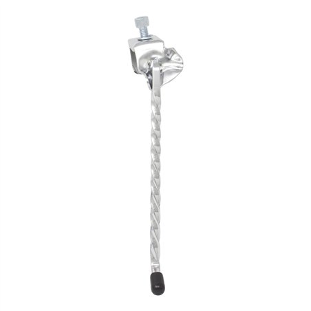 Kickstand Center Square Twisted 8" Chrome