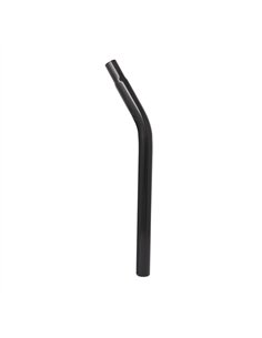 Seat Post Lay-Back w/o Support Steel 25.4mm Black