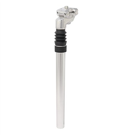 Seat Post Micro Suspension Adjustable 27.2mm Alloy Silver