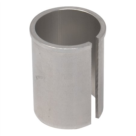 Seat Post Shim 28.6mm - 25.4mm Alloy Silver Short