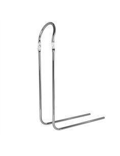 20" Sissy Bar 90 Degree Bent w/Clamps Chrome