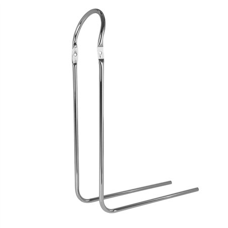 20" Sissy Bar 90 Degree Bent w/Clamps Chrome