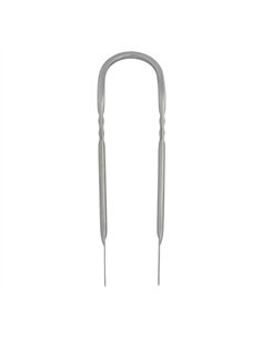 Sissy Bar 20" Short Back Chrome