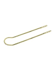 Sissy Bar 24" Short Back Gold