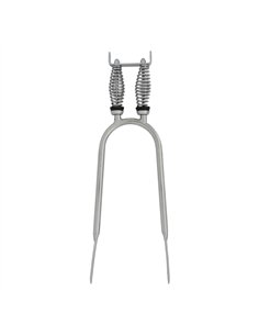 Sissy Bar Dual Suspension Chrome