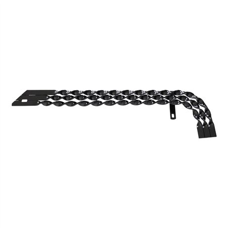 20" Chain Guard Triple Flat Twisted Black