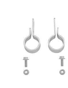 Sissy Bar Shock Hardware Set Chrome