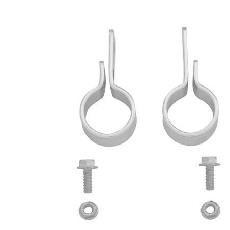 Sissy Bar Shock Hardware Set Chrome