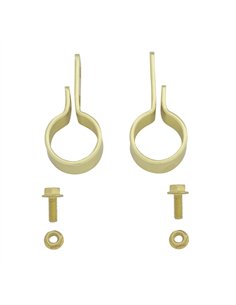 Sissy Bar Shock Hardware Set Gold