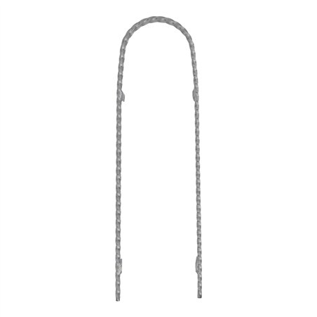 Sissy Bar Triple Square Twisted Chrome