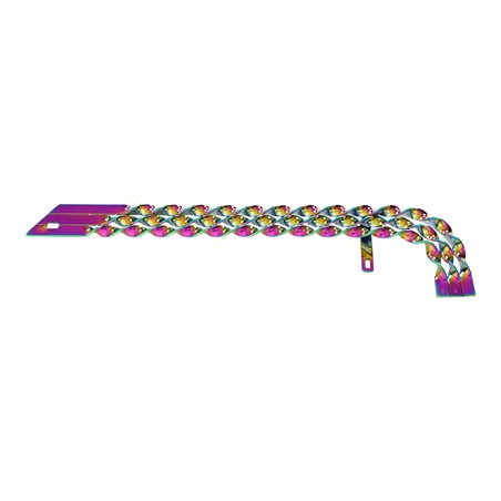 20" Chain Guard Triple Flat Twisted Neo Chrome