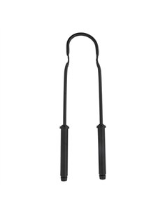 Sissy Bar w/Shock 22" Black