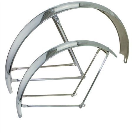 26" Fender Set Classic Adjustable Balloon 80mm Chrome