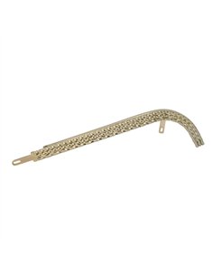 20" Chain Guard Triple Square Twisted Gold