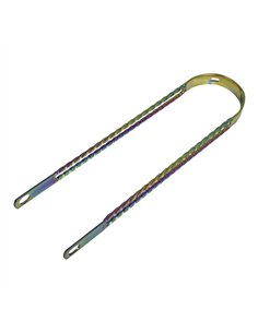 20" Fender Brace Double Square Twisted Neo Chrome