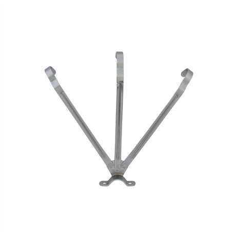 20" Fender Brace Hollow Hub Chrome