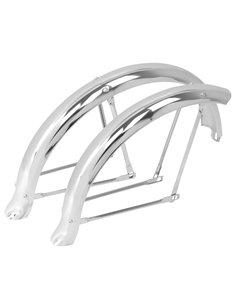 20" Fender Set Flared Adjustable 68mm Chrome