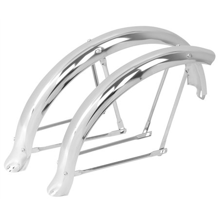 20" Fender Set Flared Adjustable 68mm Chrome