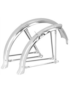 20" Fender Set Flared Standard Balloon 80mm Chrome