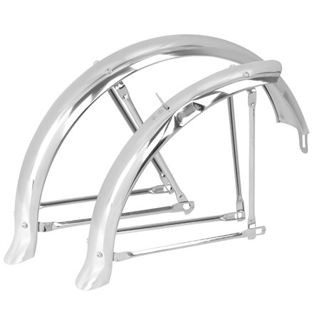 20" Fender Set Flared Standard Balloon 80mm Chrome