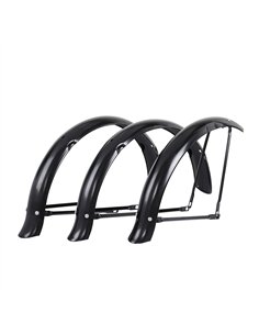 20" Trike Fender Set Flared Conversion Kit 68mm Black