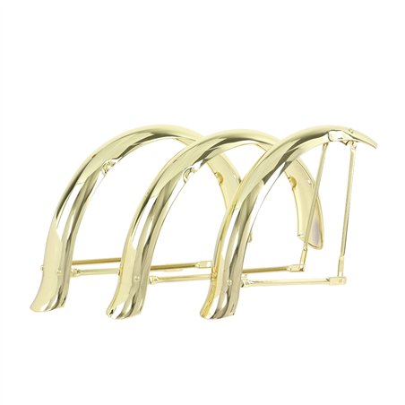 20" Trike Fender Set Flared Conversion Kit 68mm Gold