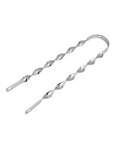 26" Fender Brace Flat Twisted Chrome