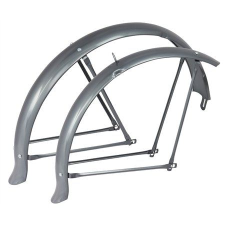 26" Fender Set Flared Standard Balloon 80mm Gray 431