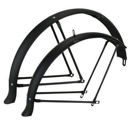 26" Fender Set Flared Standard Balloon 80mm Matte Black