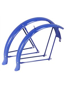 26" Fender Set Flared Standard Balloon 80mm Metallic Blue 422