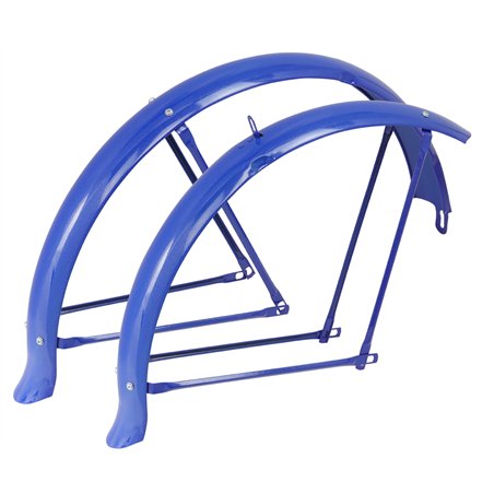 26" Fender Set Flared Standard Balloon 80mm Metallic Blue 422