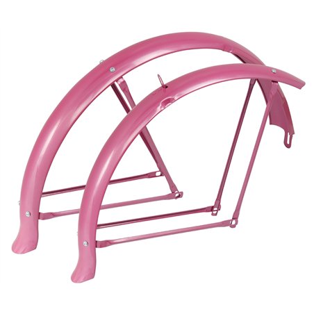 26" Fender Set Flared Standard Balloon 80mm Metallic Pink 423