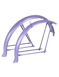 26" Fender Set Flared Standard Balloon 80mm Metallic Purple 427