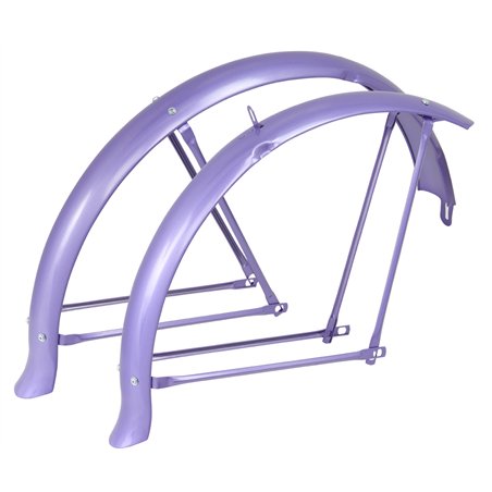 26" Fender Set Flared Standard Balloon 80mm Metallic Purple 427