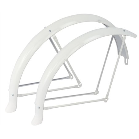 26" Fender Set Flared Standard Balloon 80mm White