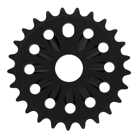 Chainring 25T T6 1/2 x 1/8 Alloy Black