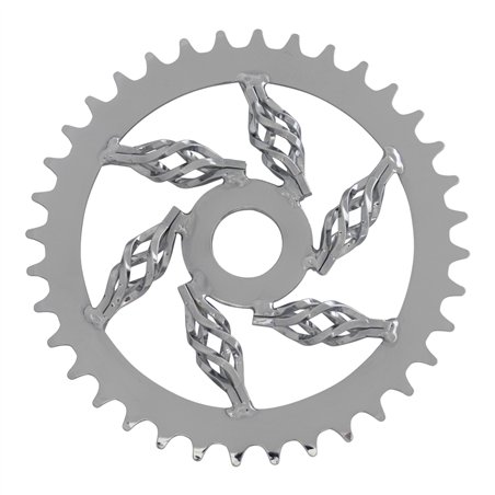 Chainring 36T Cage 1/2 x 1/8 Steel Chrome