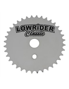 Chainring 36T Lowrider Classic 1/2 x 1/8 Steel Chrome