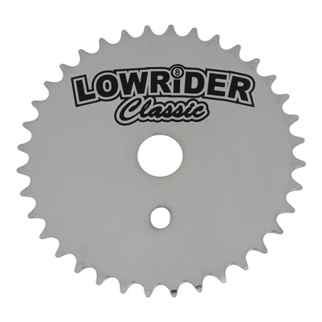 Chainring 36T Lowrider Classic 1/2 x 1/8 Steel Chrome