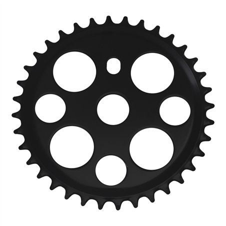 Chainring 36T Lucky 7 1/2 x 1/8 Steel Black