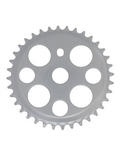 Chainring 36T Lucky 7 1/2 x 1/8 Steel Chrome