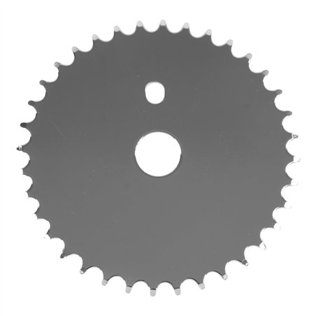 Chainring 36T Solid 1/2 x 1/8 Steel Chrome JS-67