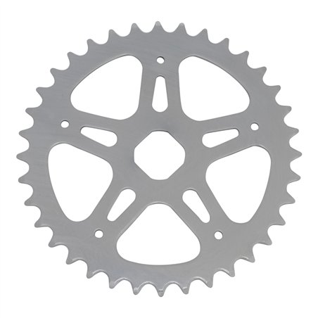Chainring 36T Star Square 1/2 x 1/8 Steel Chrome CW
