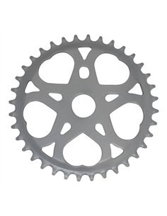 Chainring 36T Sweet Heart 1/2 x 1/8 Steel Chrome