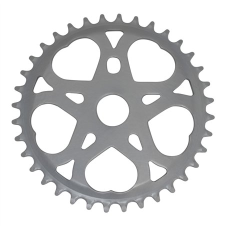 Chainring 36T Sweet Heart 1/2 x 1/8 Steel Chrome